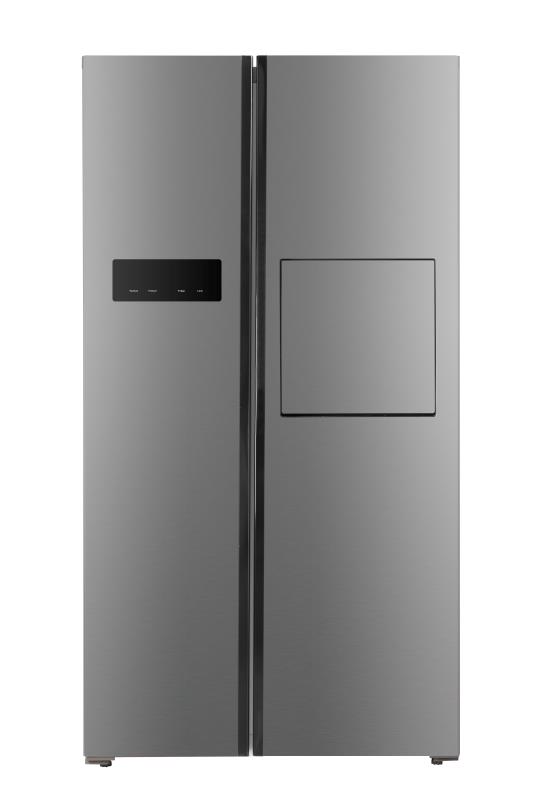 Side by Side refrigerator model number BCD-646W with bar 